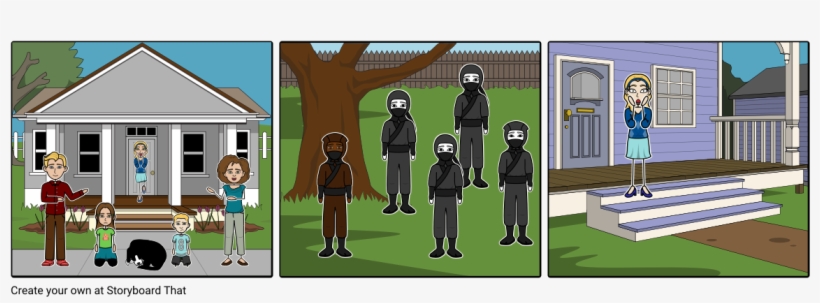 Yayayayayayya Ninjas - Cartoon, transparent png download