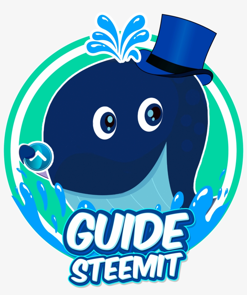 Guide Steemit Whale Con Aleta Y Upvote - Steemit, transparent png download