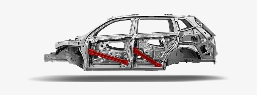 2018 Vw Tiguan Frame - Volkswagen Atlas Safety Cage, transparent png download