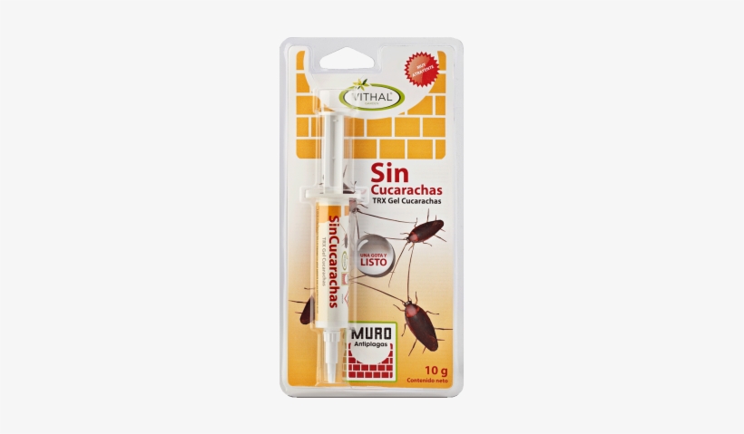 Sin Cucarachas Gel Vithal Garden - Cockroach, transparent png download