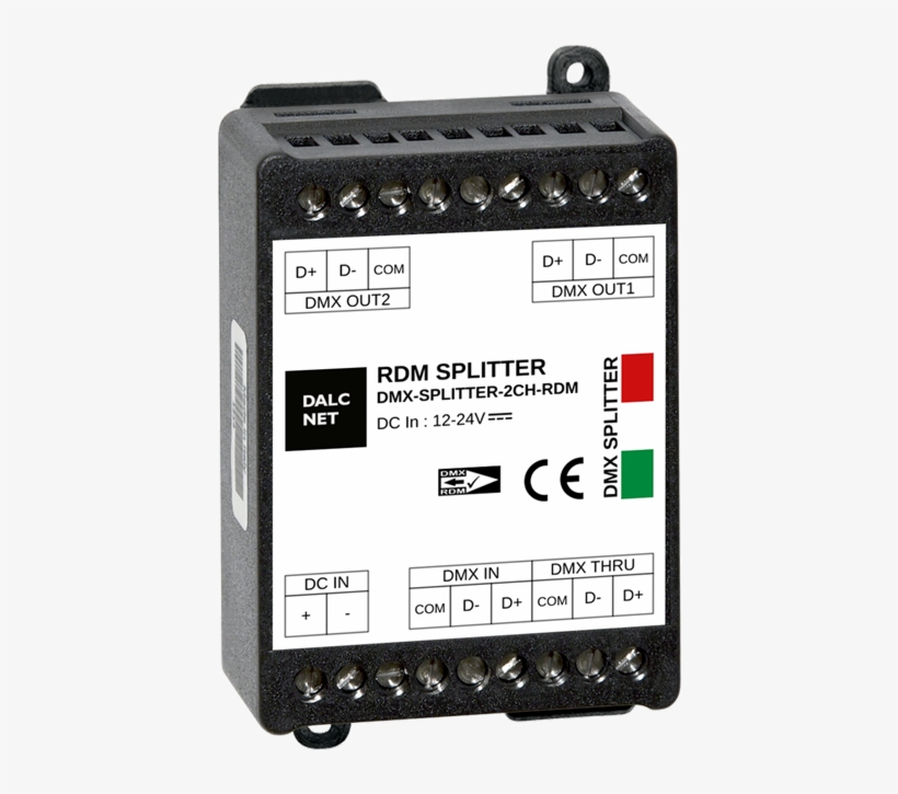 Splitter 2ch Dmx-rdm - Dalcnet Dlx1224-4cv-ble Led Dimmer Bluetooth Cct Rgb, transparent png download