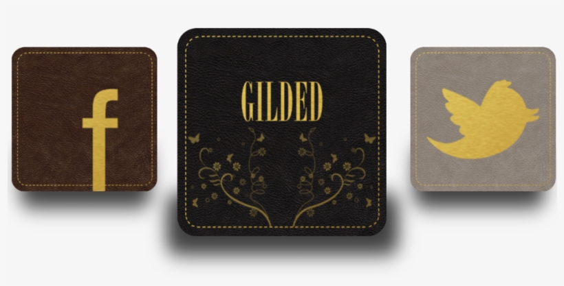 App Icon Template Gilded Leather, transparent png download