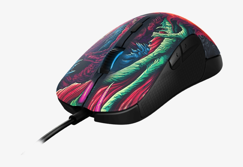 Rival 300 Cs - Steelseries Rival 300 Cs-go Hyperbeast Edition, transparent png download