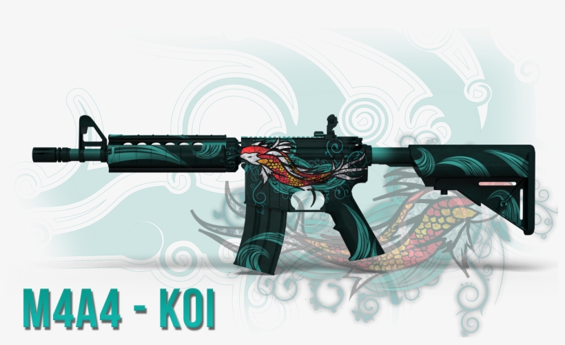 [csgods - Net] - Csgo M4a4 Ice Chamber, transparent png download