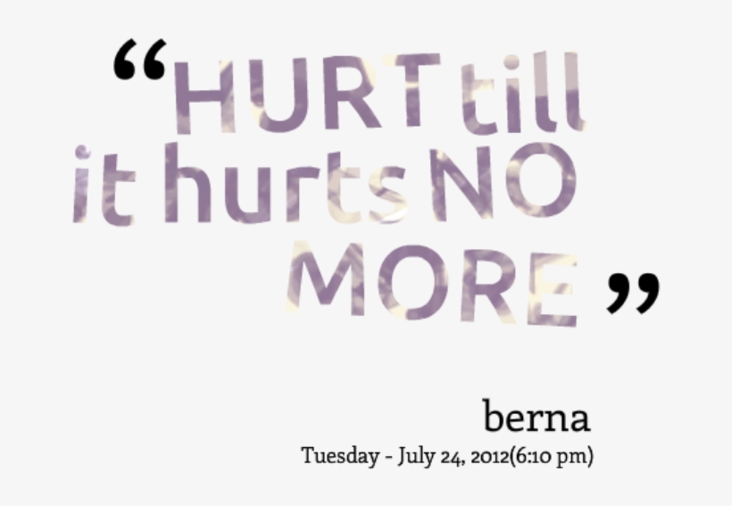 No More Hurt, transparent png download