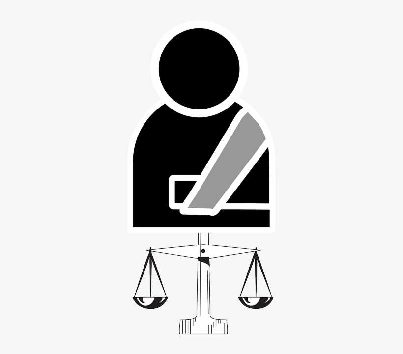 Injuries And Justice - Lawyer Clipart, transparent png download