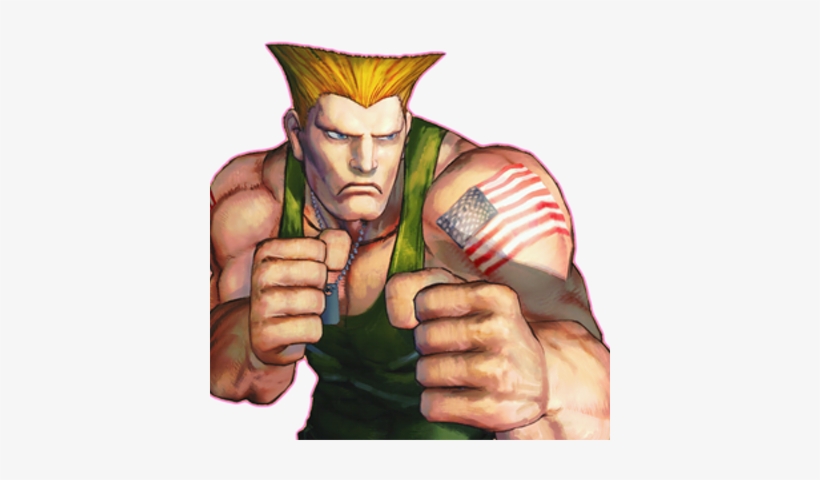 William Guile - Street Fighter Guile Face, transparent png download
