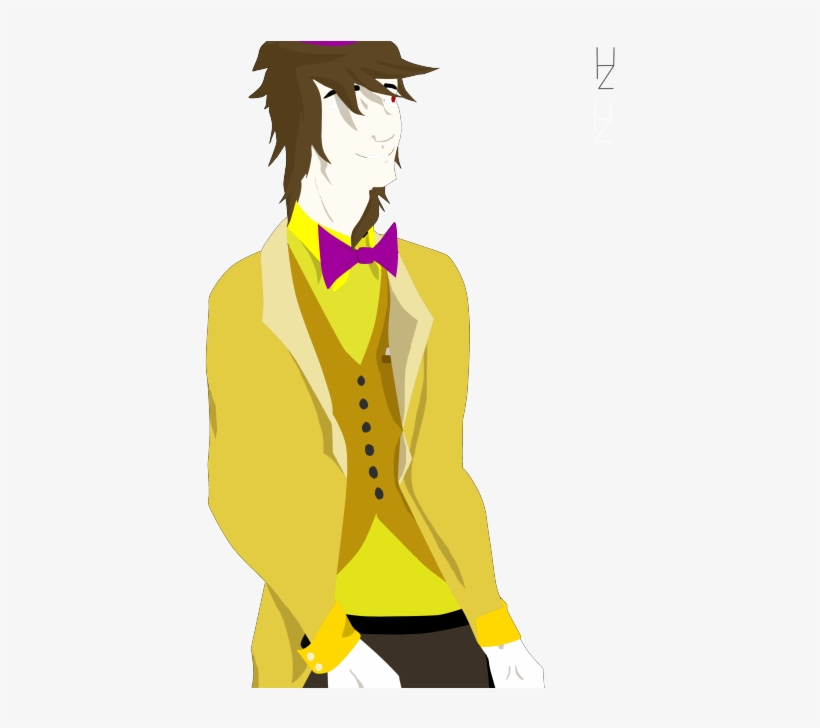 “ Human Fredbear My First Upload Ever - Cartoon, transparent png download