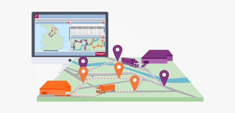 Paragon Multi Depot - Truck Utilization, transparent png download