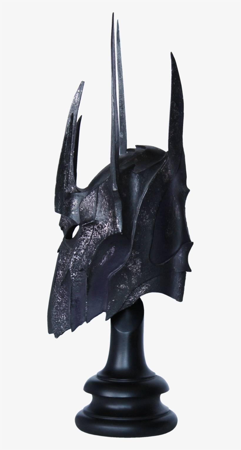 The Sauron Helm Has Amazing Scroll Work Detail On The - Sauron Helmet Side, transparent png download