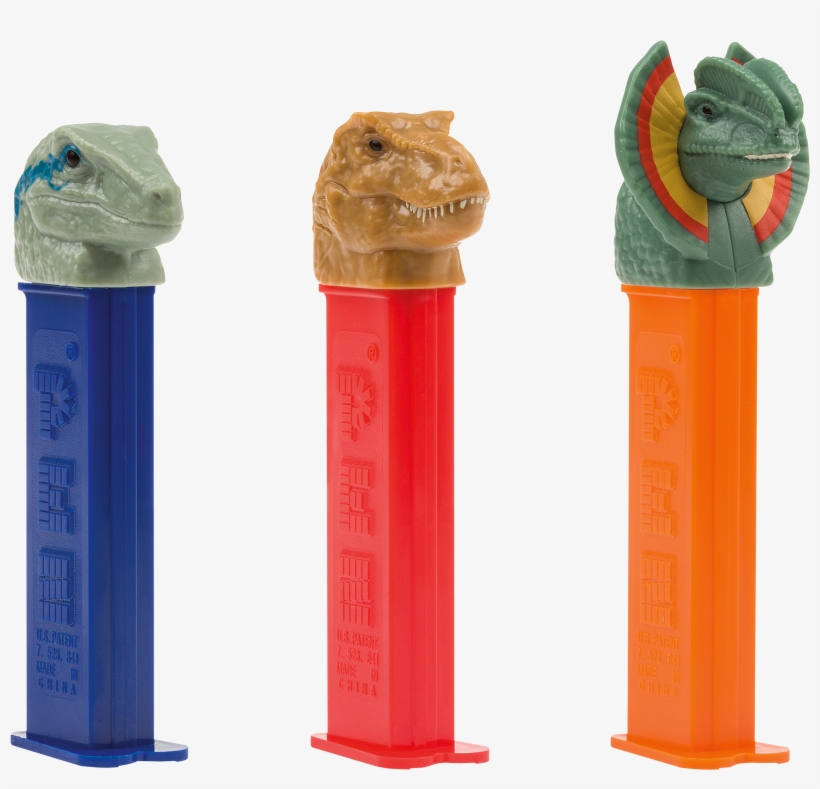 The 2018 Pez Range - Jurassic World Pez Dispenser, transparent png download