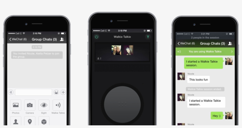 Keeping In Touch With Walkie Talkie - Wechat, transparent png download