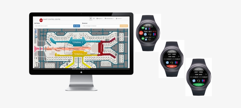 Tcs Smartwatch - Apple Thunderbolt Display - 27" Ips Led Monitor, transparent png download