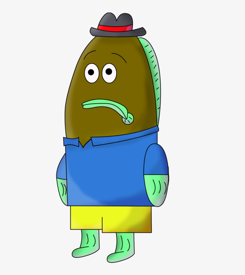 Pez De Relleno En Bob Esponja 73277 - Todos Los Personajes De Bob Esponja, transparent png download