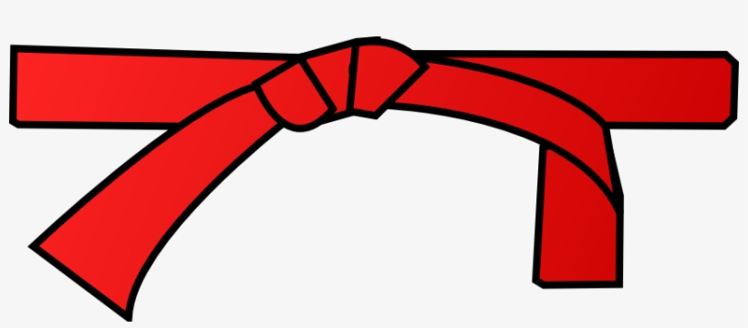 Ceinture Rouge - Judo, transparent png download