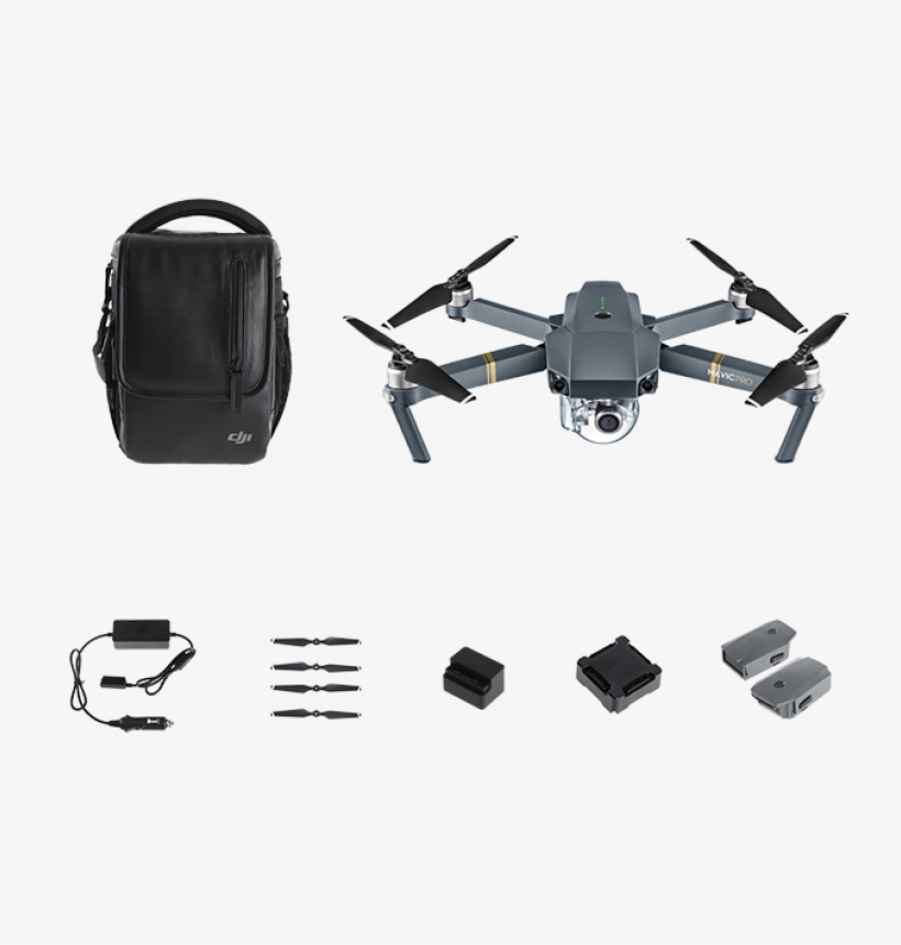 Dji Drone Mavic Pro Fly More Combo, transparent png download