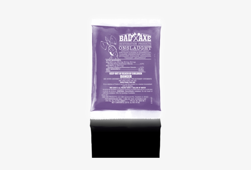 Bad Axe Onslaught Disinfectant - Bad Axe, transparent png download