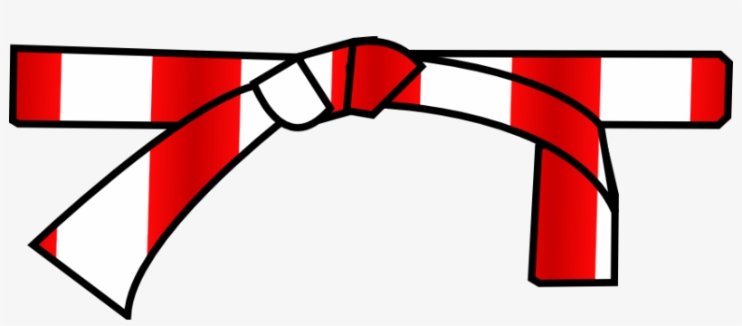 Ceinture Blanc Rouge - Belt, transparent png download