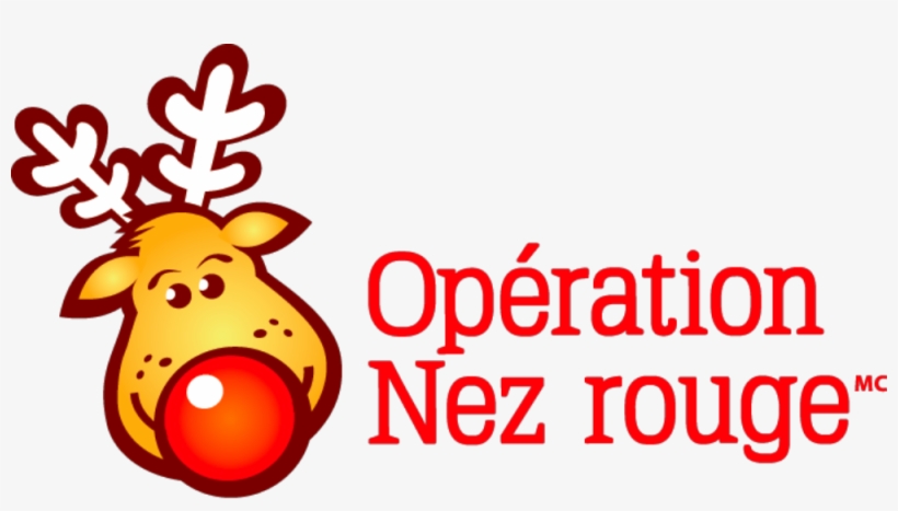 Nez-rouge - Operation Red Nose Logo, transparent png download