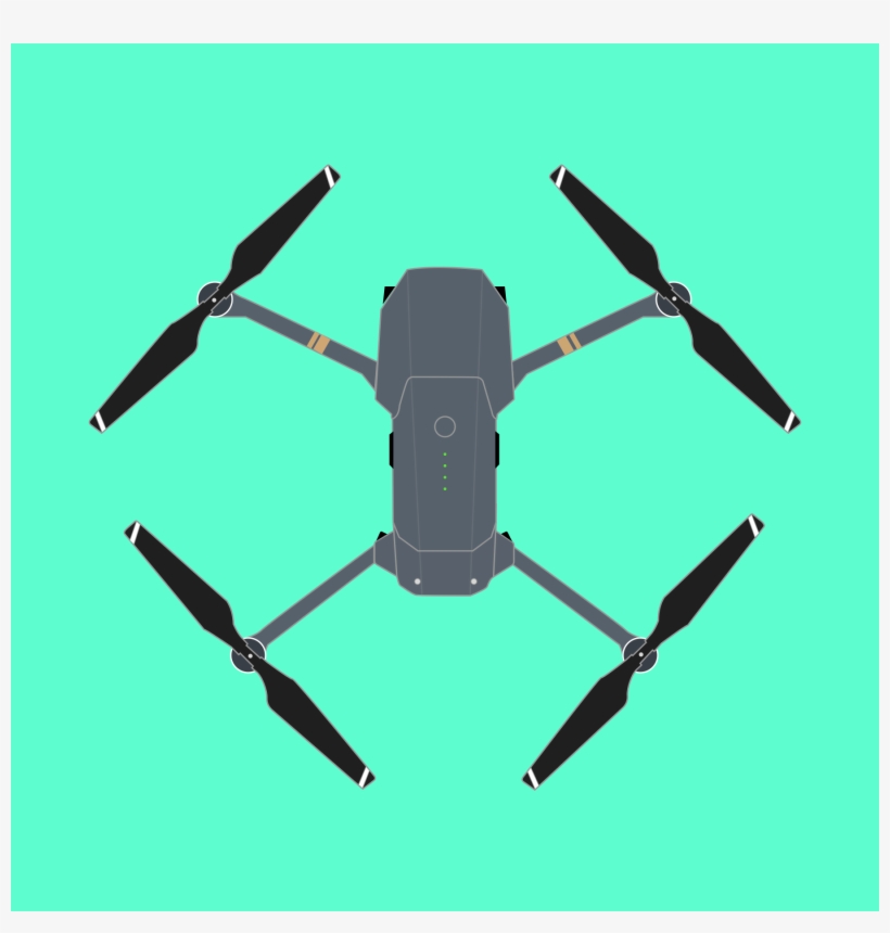 17- Dji Mavic Pro - Coregin Waterproof Drone Decorative Sticker Decal Skin, transparent png download