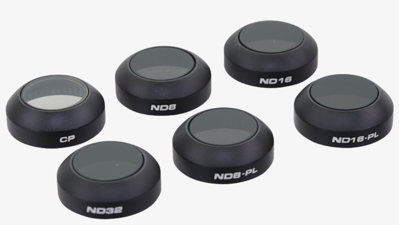 Polarpro Mavic Filters 6 Pack - Dji Mavic Filter Set, transparent png download