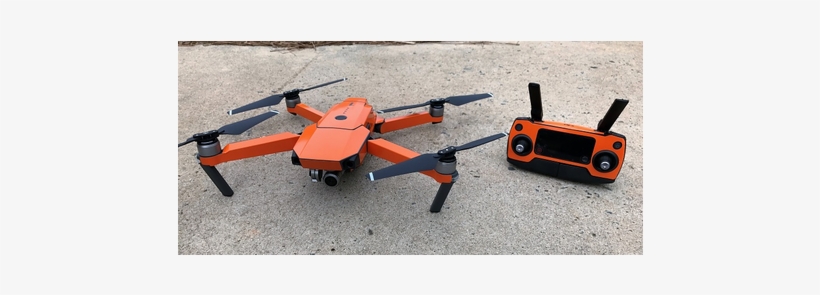 Dji Mavic Pro Skin Decal Orange - Dji Mavic, transparent png download