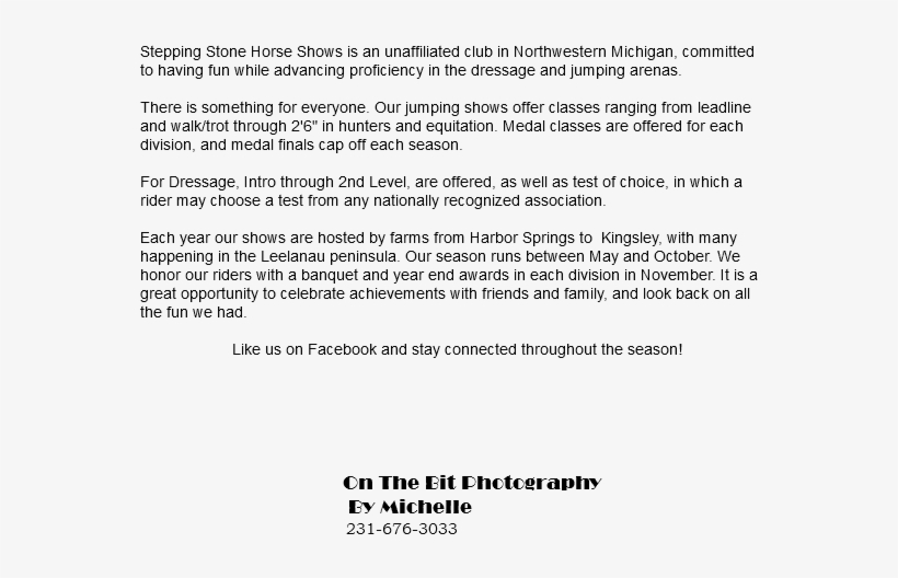 Stepping Stone Horse Shows Is An Unaffiliated Club - Document, transparent png download