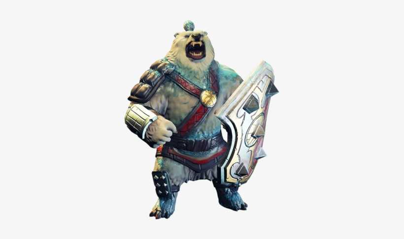 Arctos Shield Grizzly Image - Orc Must Die Unchained Grizzly, transparent png download