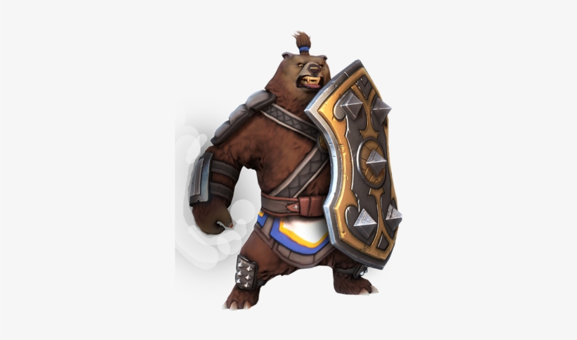 Shield Grizzly Image - Orc Must Die Unchained Grizzly, transparent png download