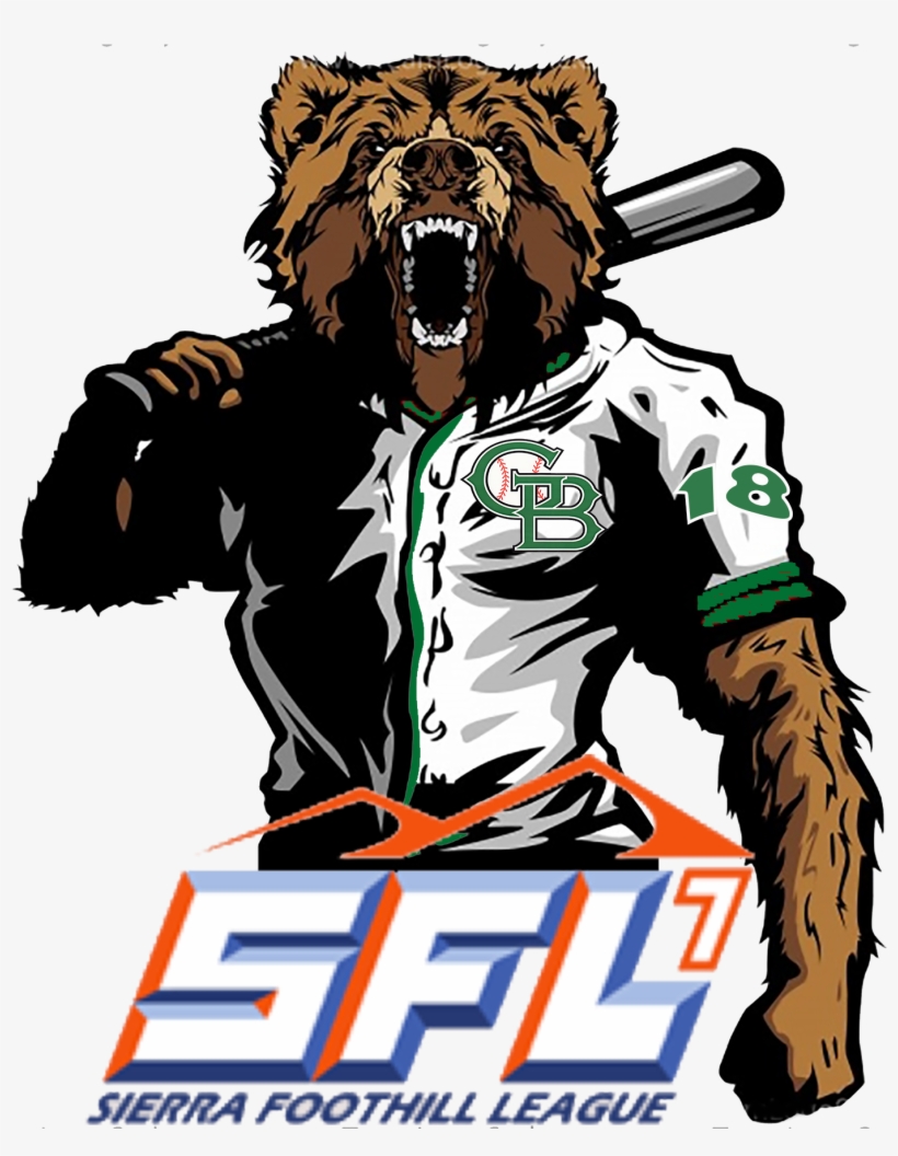Granite Bay Grizzly Baseball Clip Art Free Library - Bobcat Baseball Clip Art, transparent png download