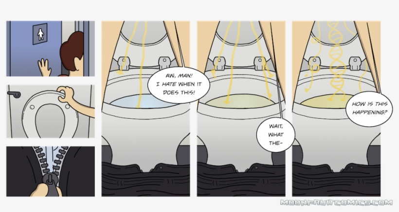 If There Was A Fifth Panel, It Would Depict The Pee - Split Stream Pee Joke, transparent png download