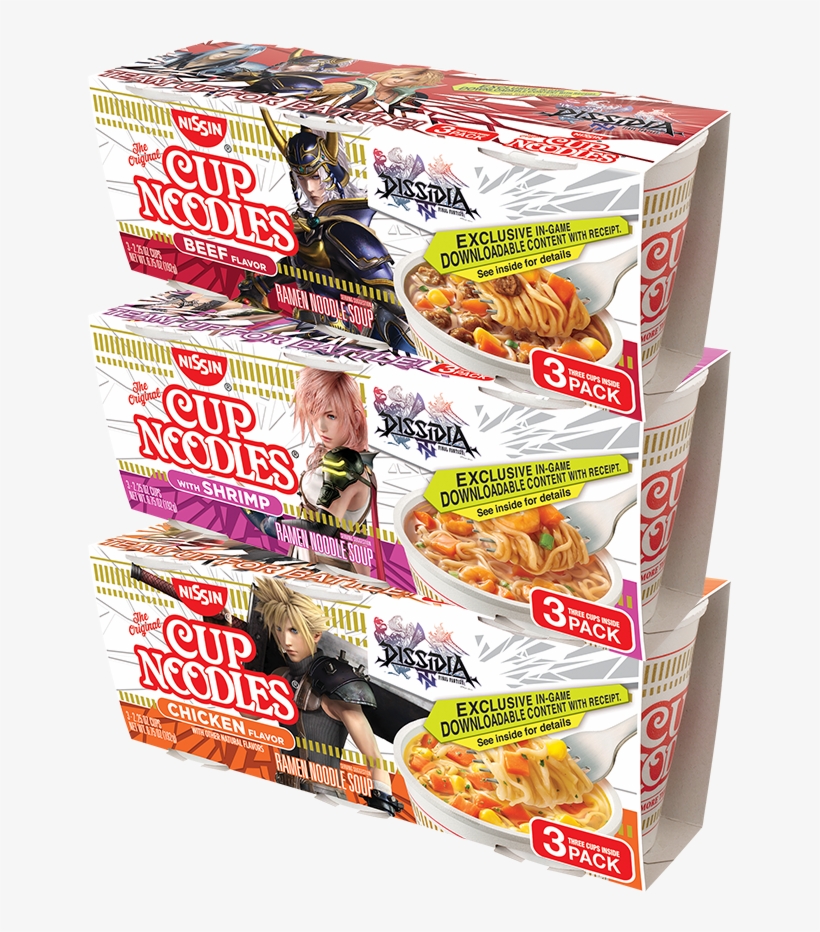 Where To Buy - Final Fantasy Dissidia Cup Noodles, transparent png download