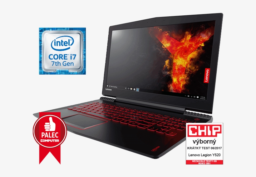 Lenovo Legion Y520 - Lenovo Legion Y520 Intel Core I5-7300hq Processor (, transparent png download
