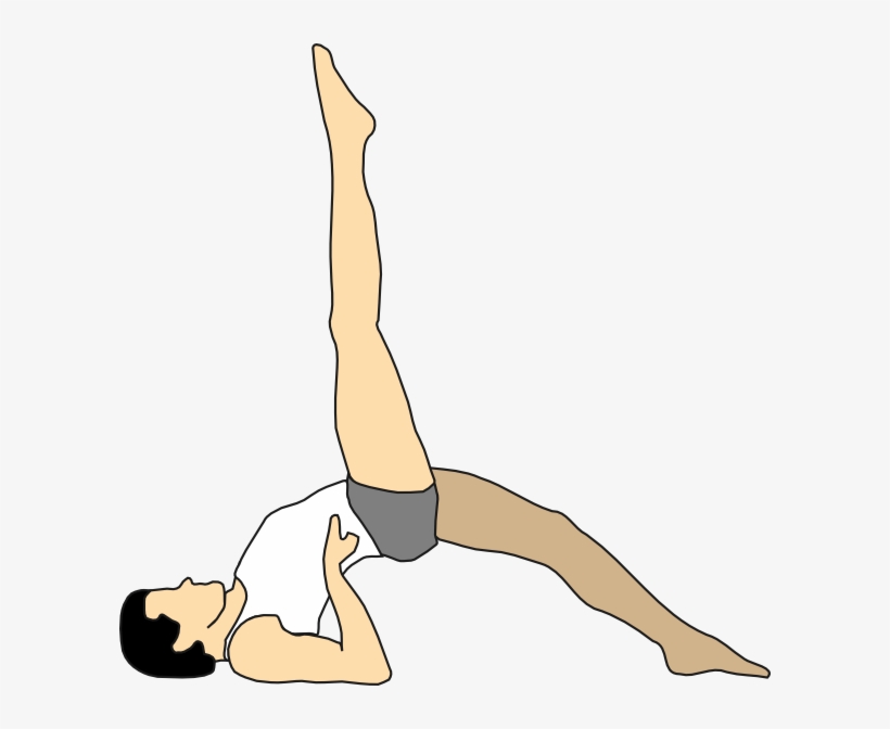 Eka Pada Setu Bandhasana, transparent png download