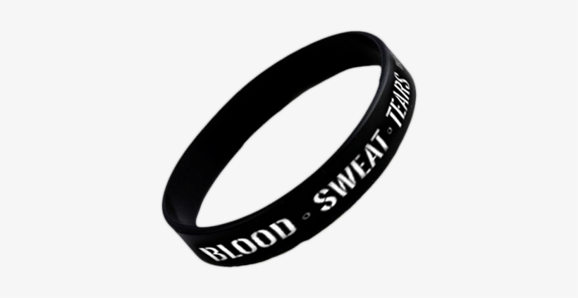 Blood Sweat Tears Silicon Wristband - Dna - Japanese Version, transparent png download