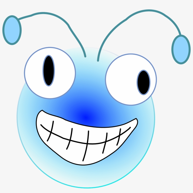 Bug Head Smiling, transparent png download
