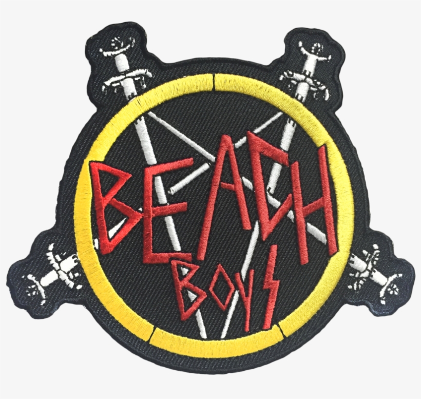 Metal Mash Up Slayer/ Beach Boys Patch - Slayer, transparent png download