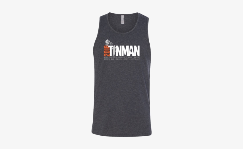 Tinman 2018 Mens Cvc Tank - Charcoal, transparent png download