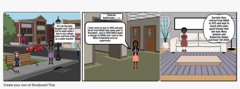 Dorothy Vaughn - Cartoon, transparent png download