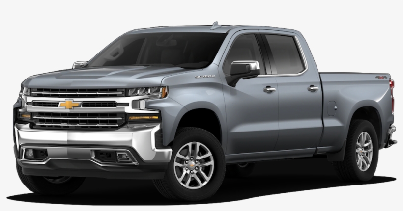 2019 Chevrolet Silverado - Silver Silverado 2019 Trail Boss, transparent png download