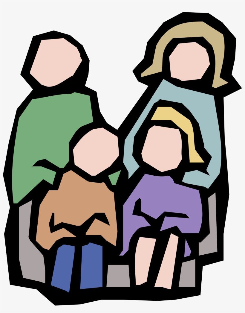 This Free Icons Png Design Of Faceless Family, transparent png download