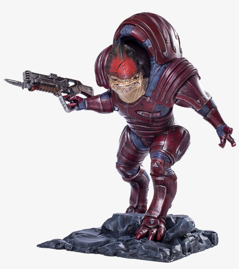 Wrex 23” Statue - Mass Effect 1/4 Scale Statue, transparent png download