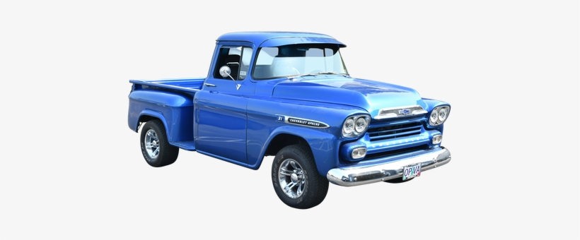 1959 Chevy Pickup - Tracrac Sliding Truck Rack System, transparent png download