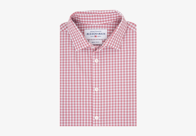 "stark" Red Blue & White Check - Mizzen+main, transparent png download