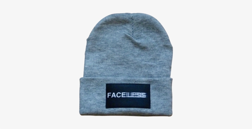 "faceless" Beanie - - Beanie, transparent png download