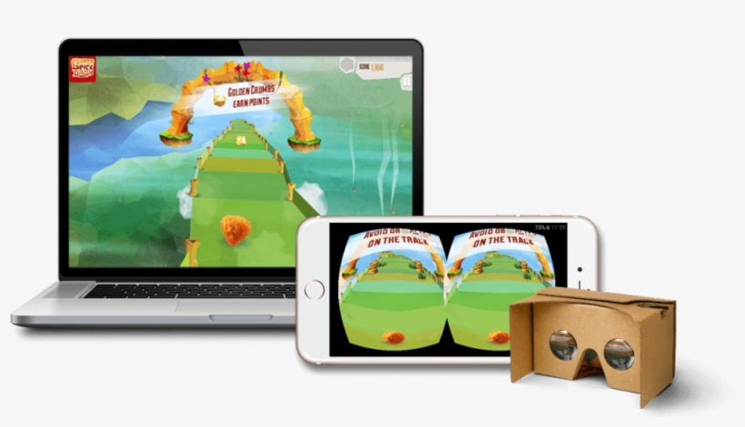 Gamezboost Vr Html5 Game For Google Cardboard - Google Cardboard, transparent png download
