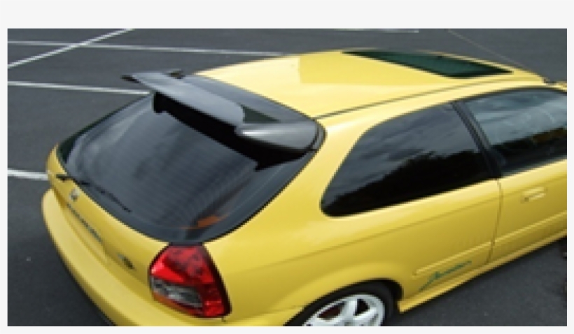 Civic 96 00 3dr Carbon Type R Rear Spoiler - Honda Civic, transparent png download