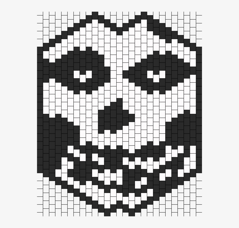 Misfits Mask Bead Pattern - Alton Towers, transparent png download