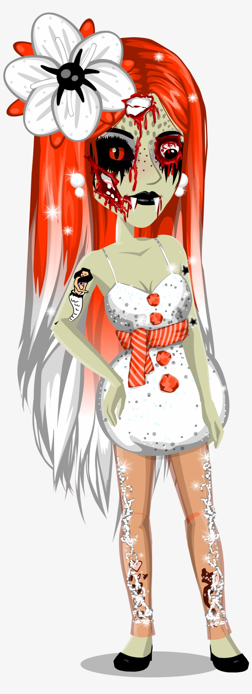 Msp St Snow Woman - My Living Nightmare Msp, transparent png download