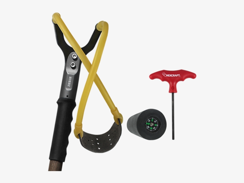 Zubin Axe Slingshot Survival Stick - Tool, transparent png download